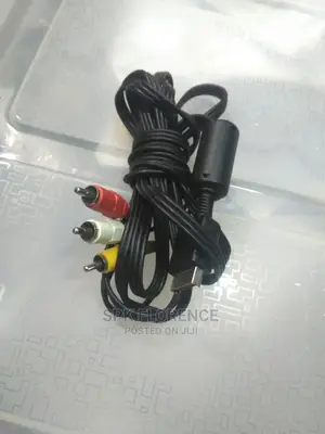 Playstation PS3,2,1,AV Audio Video Cable Cord
