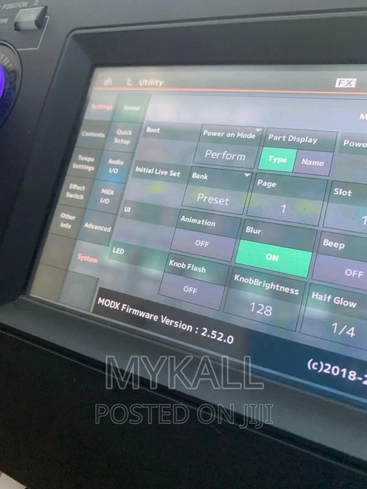 Yamaha MODX7
