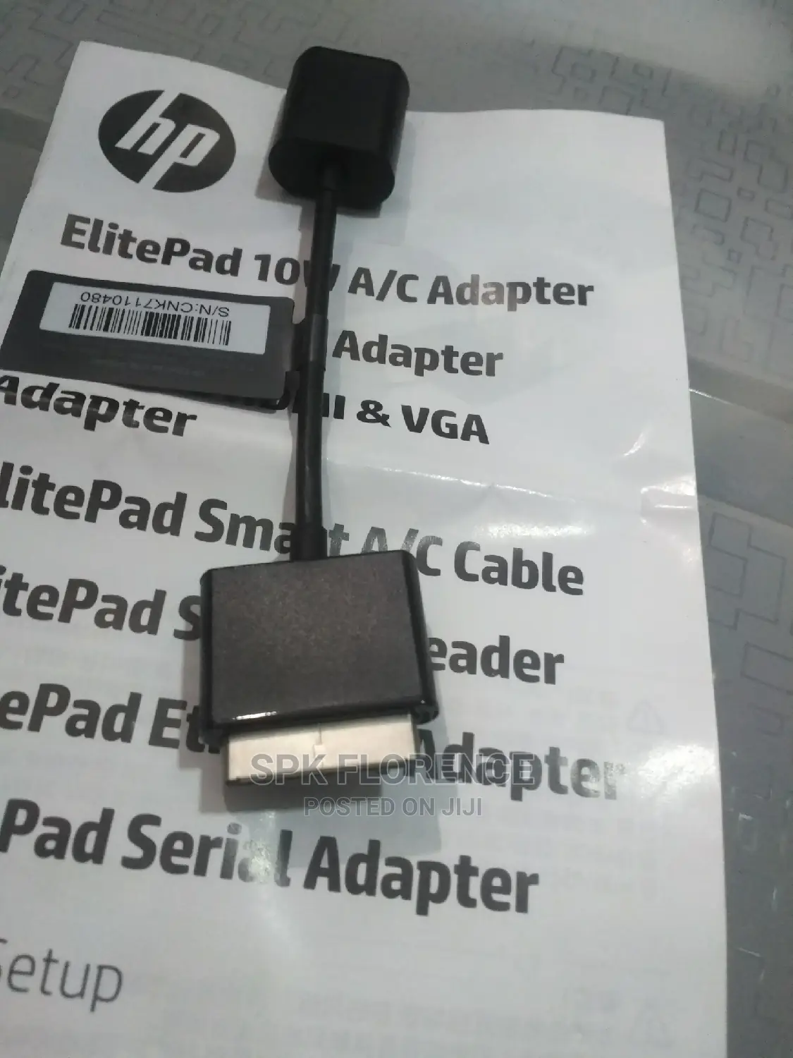 Hp Elite Pad 10W A/C Adapter