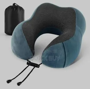 Quifly Travel Neck Pillow With 100% Memory Foam