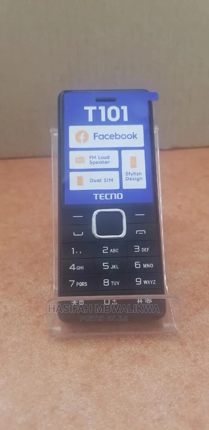 New Tecno T101 Black