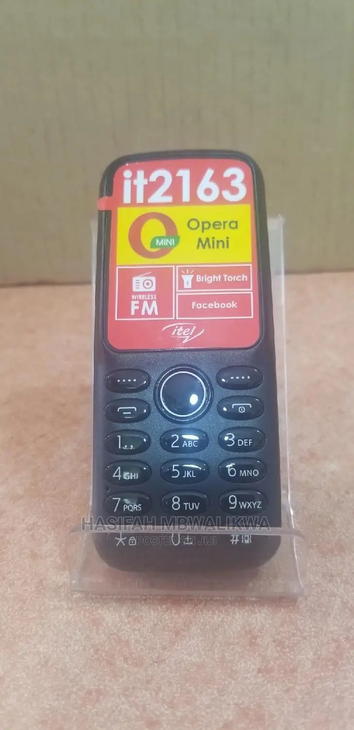 New Itel it2163 Black