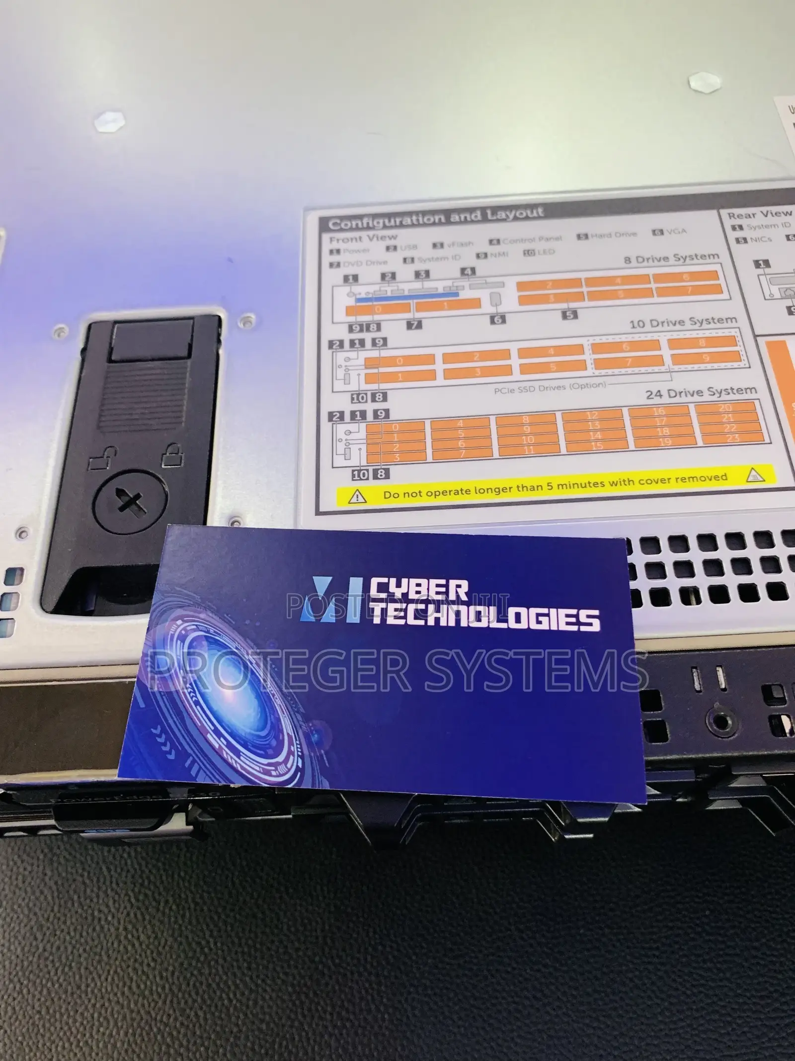 New Server Dell Poweredge R630 64GB Intel Xeon HDD 640GB