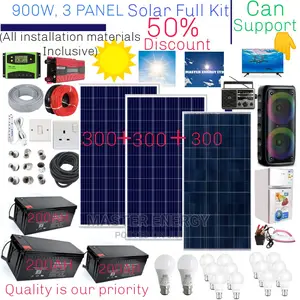 900W and 600ah Solar System Full Kit