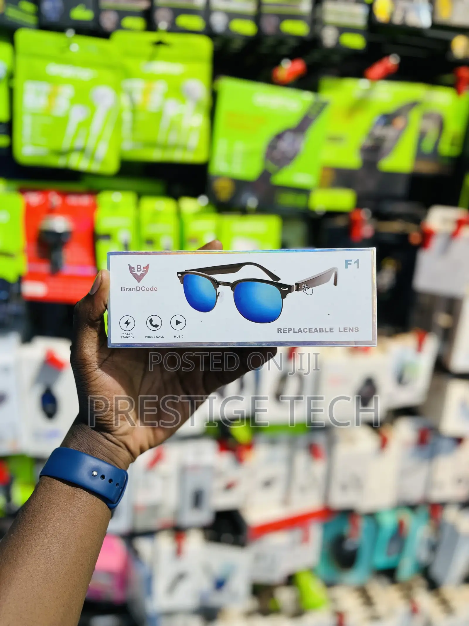 Brandcode Smart Glasses With Phone Call and Music