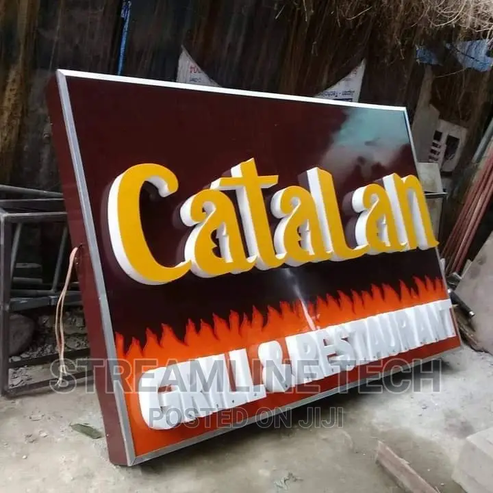 3d Signs -teardrops-lightbox-frost-stickers -3d/2d Signs