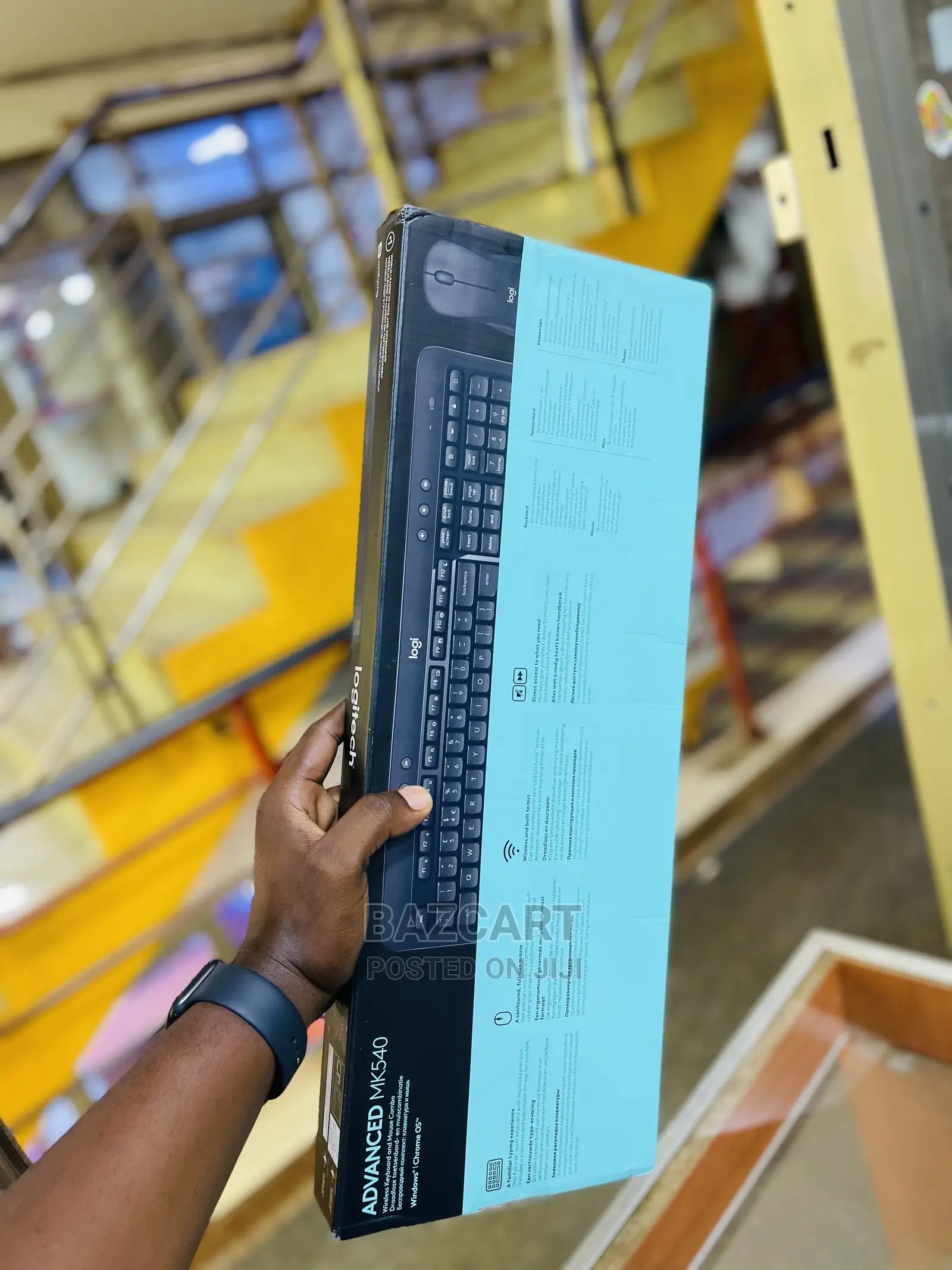 Logitech Advanced MK540 Keyboard and Mouse Wireless Combo