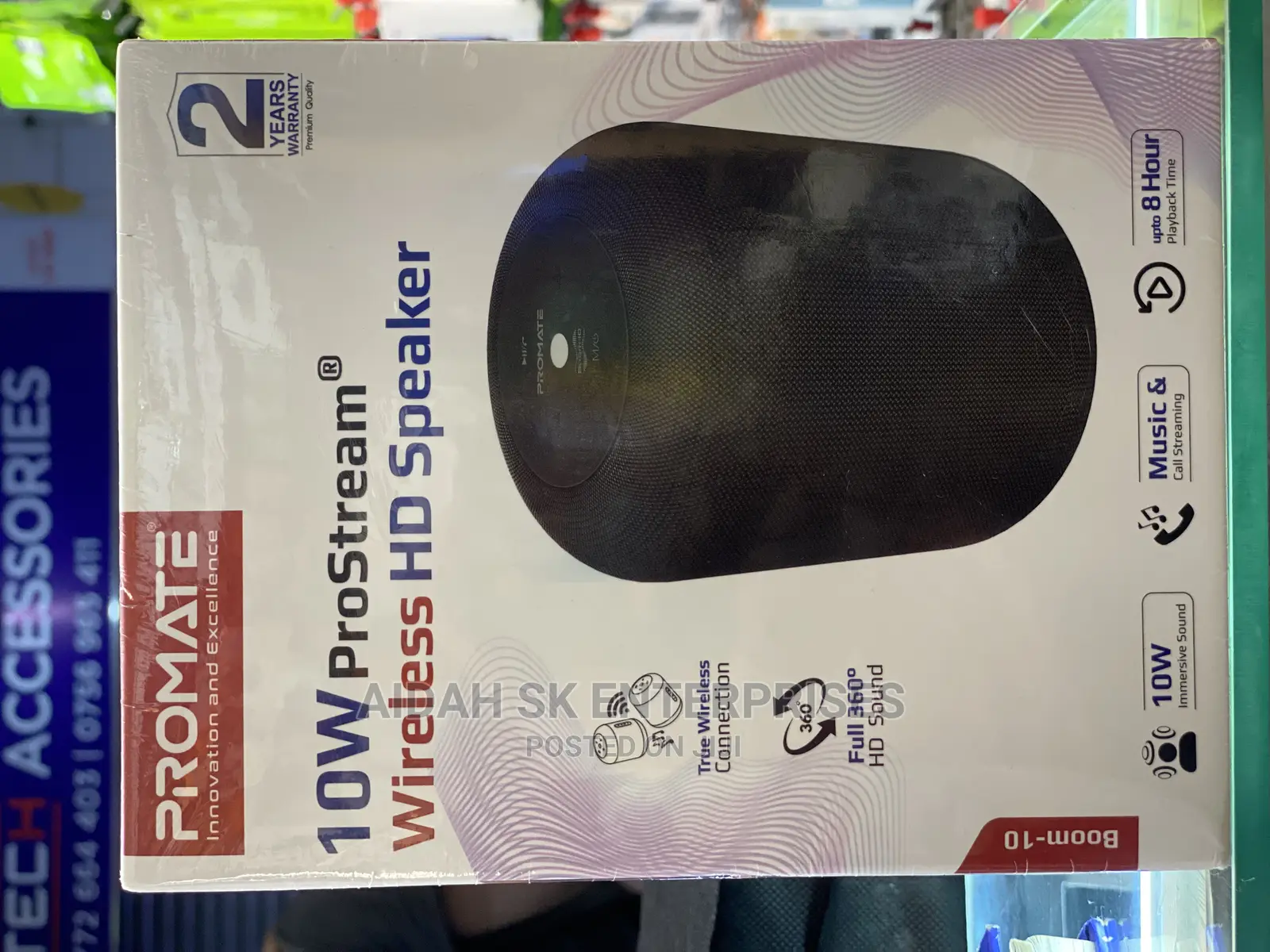 Promate Prostream Wireless HD Speaker