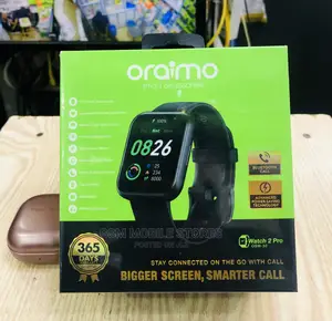 Oraimo Watch 2 Pro BT Call Quickly Reply Health Monitor