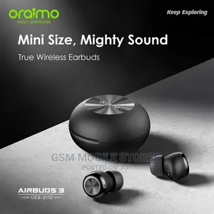 Oraimo Air-Buds 3 Powerful Bass IPX7 True Wireless Earbuds