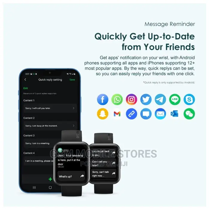 Oraimo Watch 2 GPS Function Smart Watch,133 Training Modes