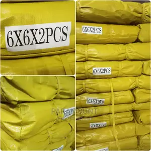 Yellow Tarpaulins (6mx6m)