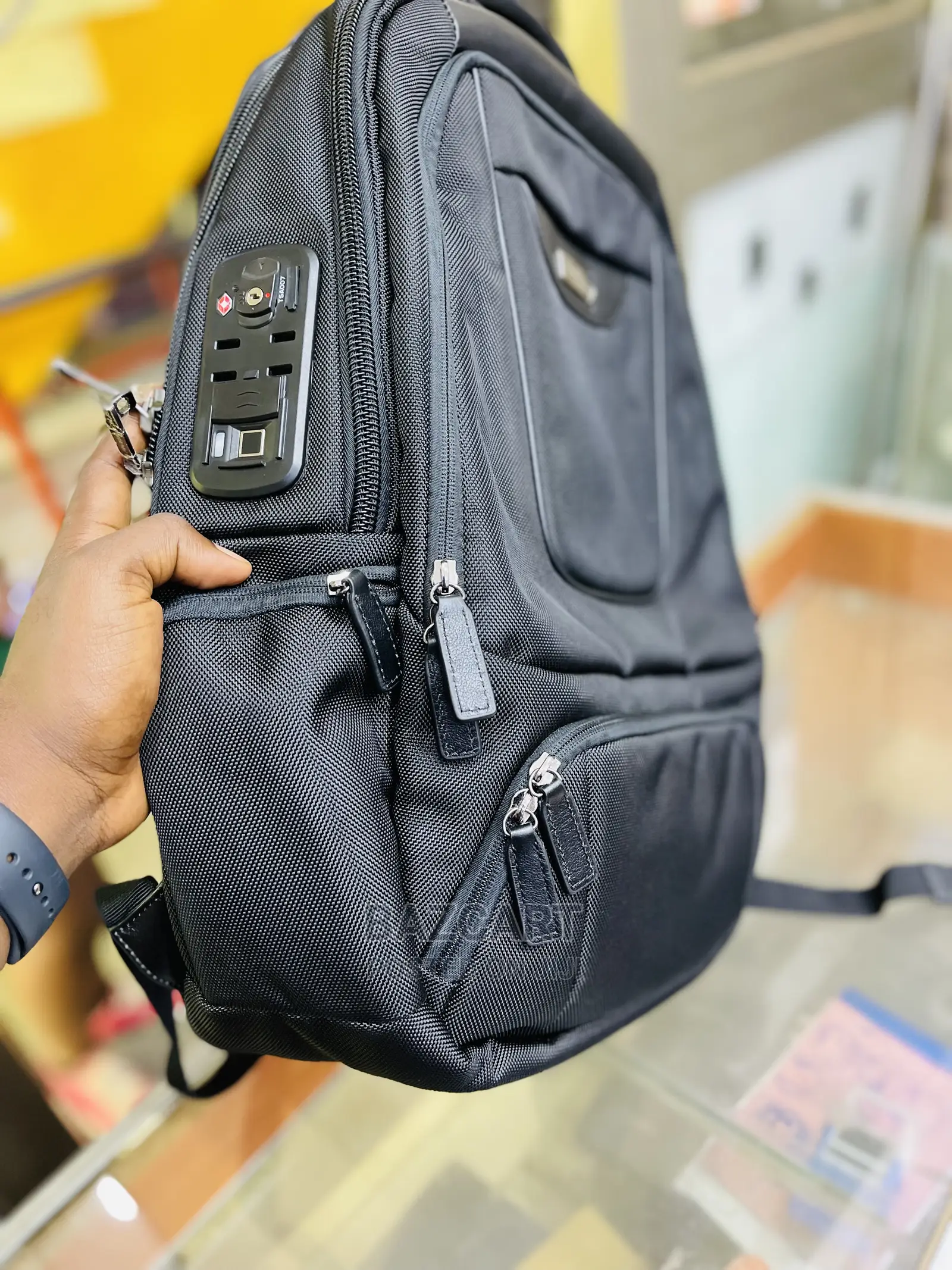 Numinous London Backpack With Fingerprint and Powebank