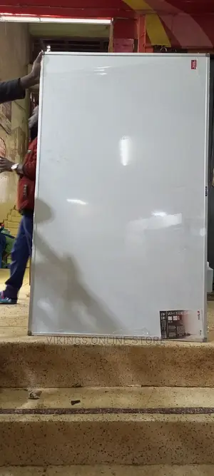 150cm by 90cm White Board With Eraser and Markers