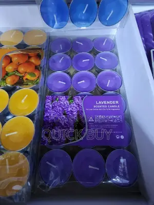 Lavender,Orange,Blue Berry Scented Candles