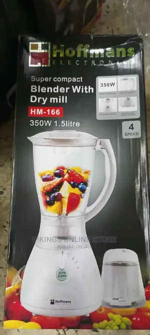 Hoffmans Super Blender With Dry Mill.