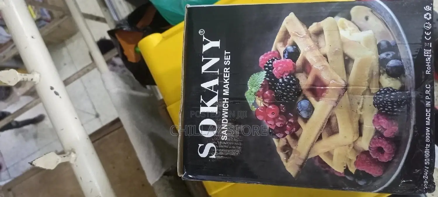 8 in 1 Sokany Sandwich Maker Set.