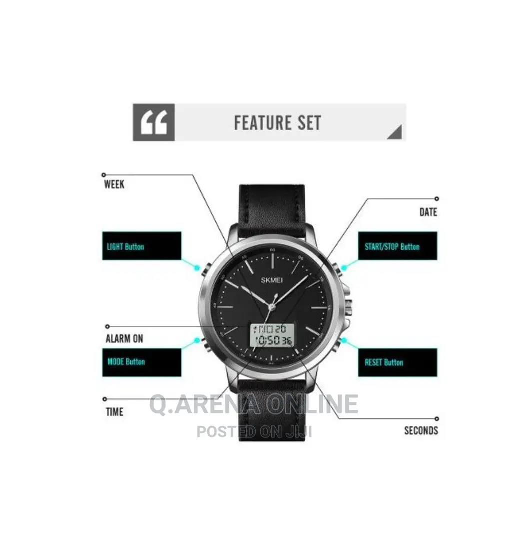 Skemi Men's Watch Digital and Analog Display