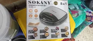 8 in 1 Sokany Sandwich Maker Set.