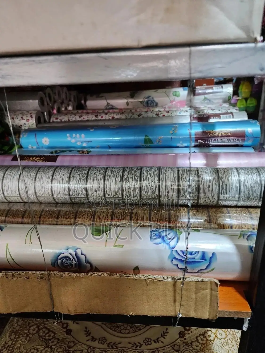 PVC Self Adhesive Wallpapers/Stickers(45cm by 15m)