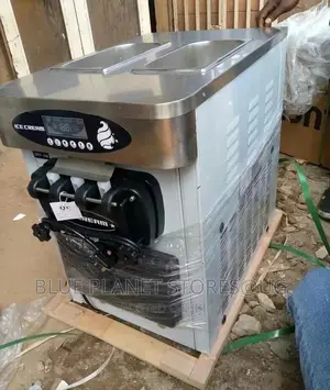 Auto "3 Flavor" Ice Cream Machine || Medium/Table Soft Serve