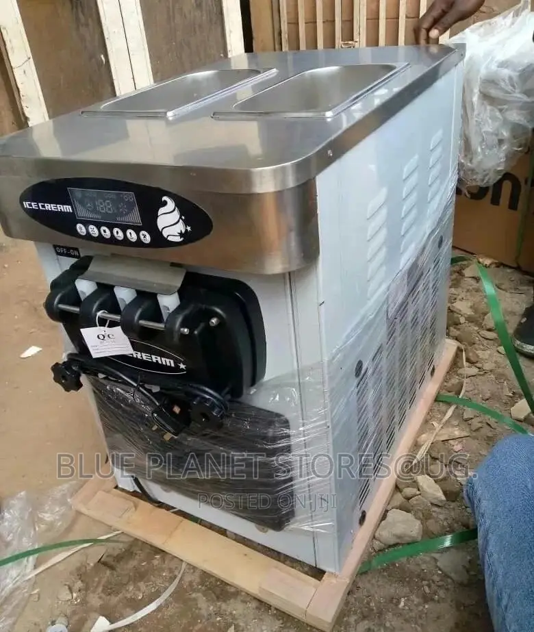 Auto "3 Flavor" Ice Cream Machine || Medium/Table Soft Serve