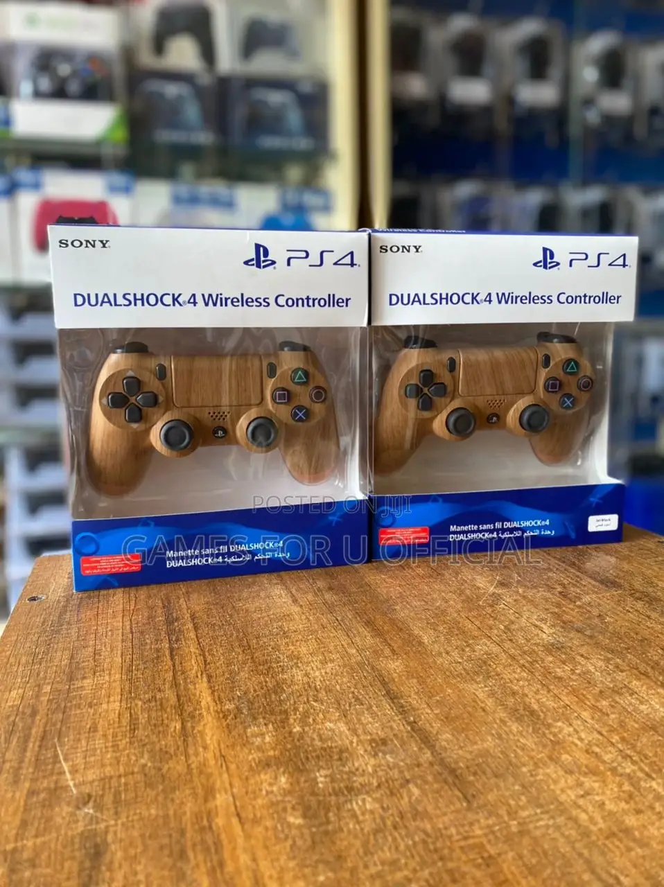 Ps4 Wooden Customised Controllers