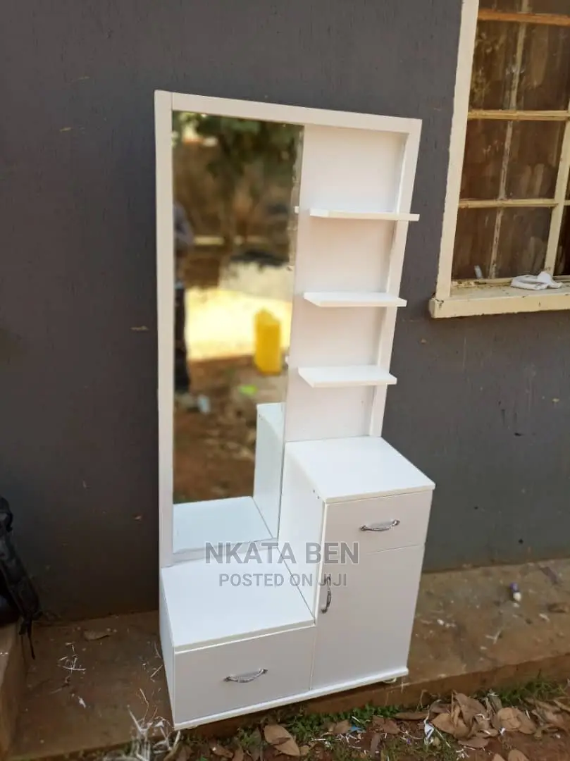 White Long Dressing Mirror