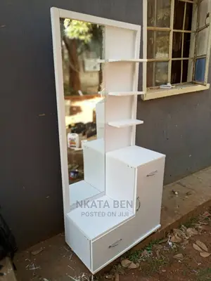 White Long Dressing Mirror