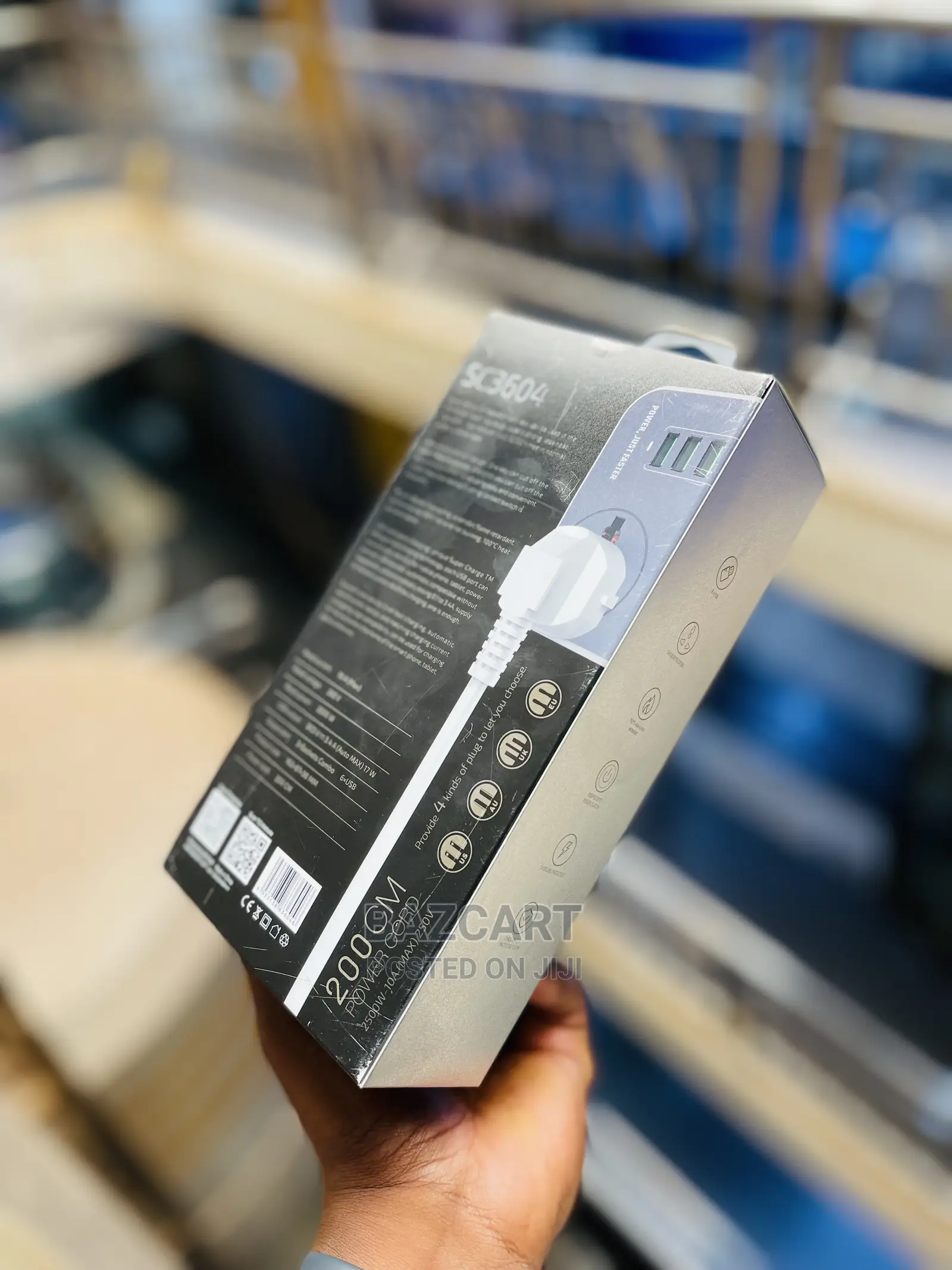 Ldnio Power Extension With Fast Charging Usb Ports
