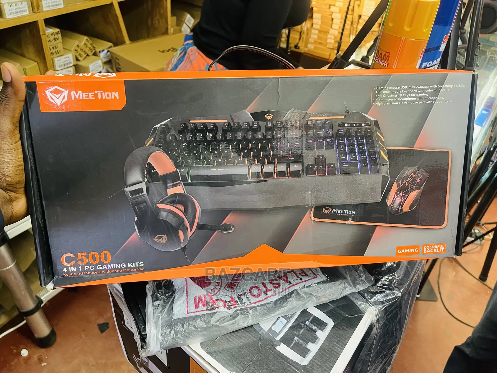 Meetion Gaming Bundle. Mouse , Headphone, Keyboard, Mousepad