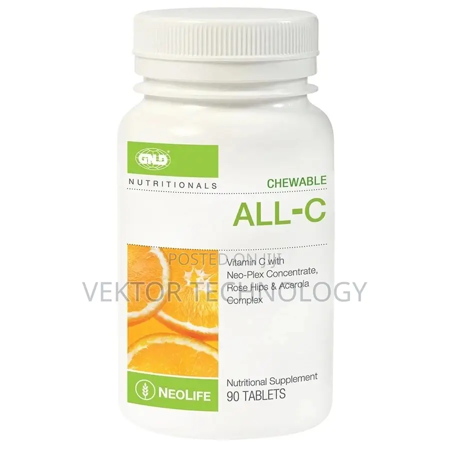 Chewable All-C With Equivalent of 4 Oranges in Each Tablet