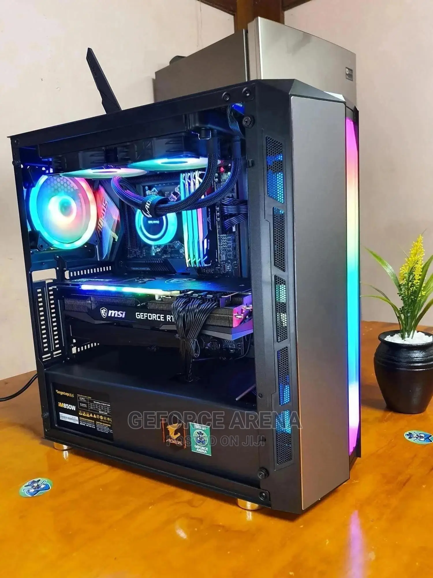 New Desktop Computer 64GB AMD Ryzen 9 HDD+SSD 4T