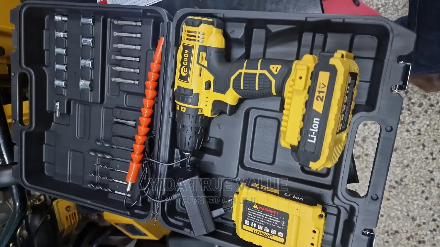 Rechargeable Drill 21v Edon Brand