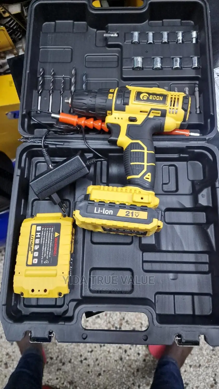 Rechargeable Drill 21v Edon Brand