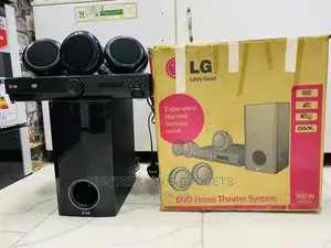 Lg 5.1 Channel Full Set With DVD Player, Usb,Fm Radio