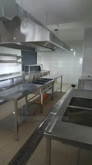Stainless Steel Handrails, Kitchen Tables and Fittings