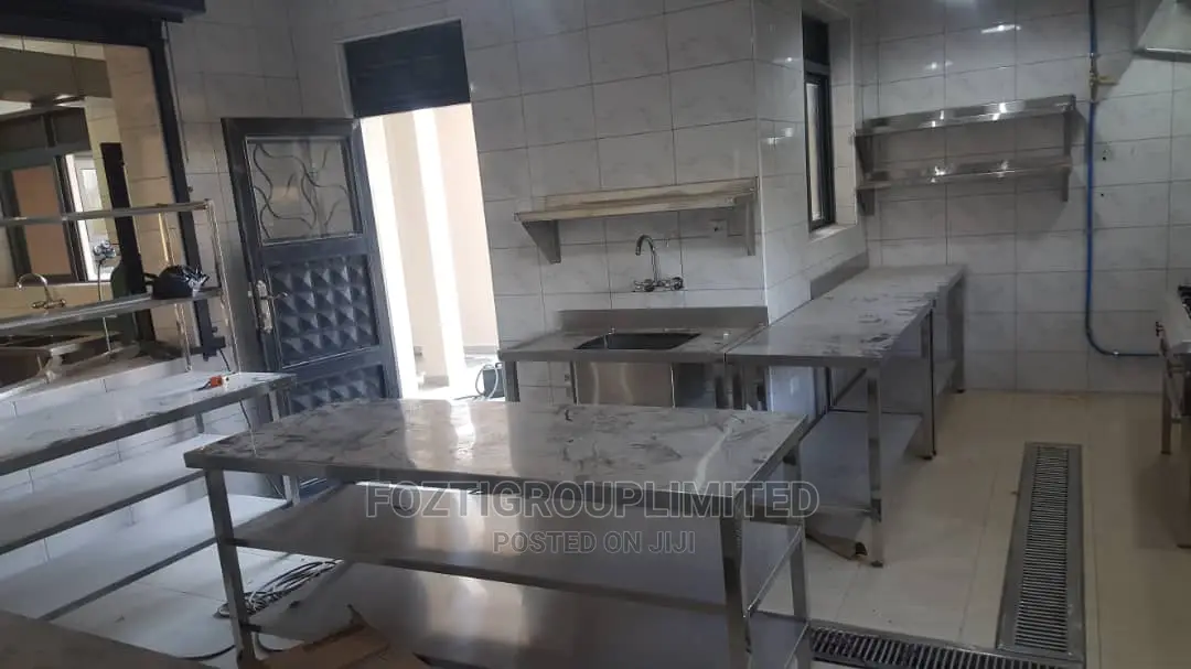 Stainless Steel Handrails, Kitchen Tables and Fittings