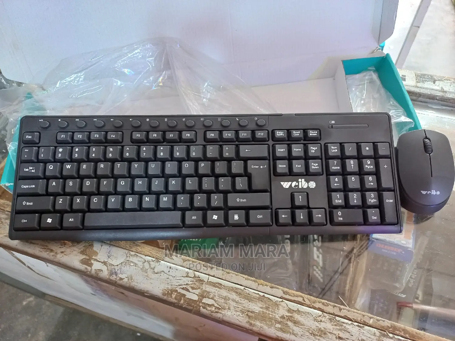 Wireless Keyboard With Mouse