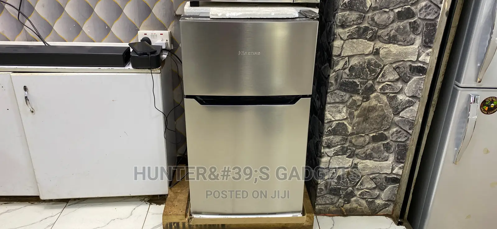 Hisense 120 Liters Double Door Fridge