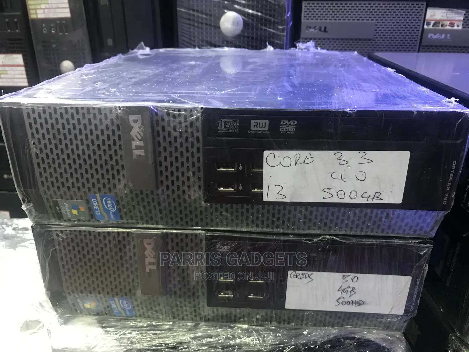 Desktop Computer Dell OptiPlex 780 4GB Intel Core I3 HDD 500GB