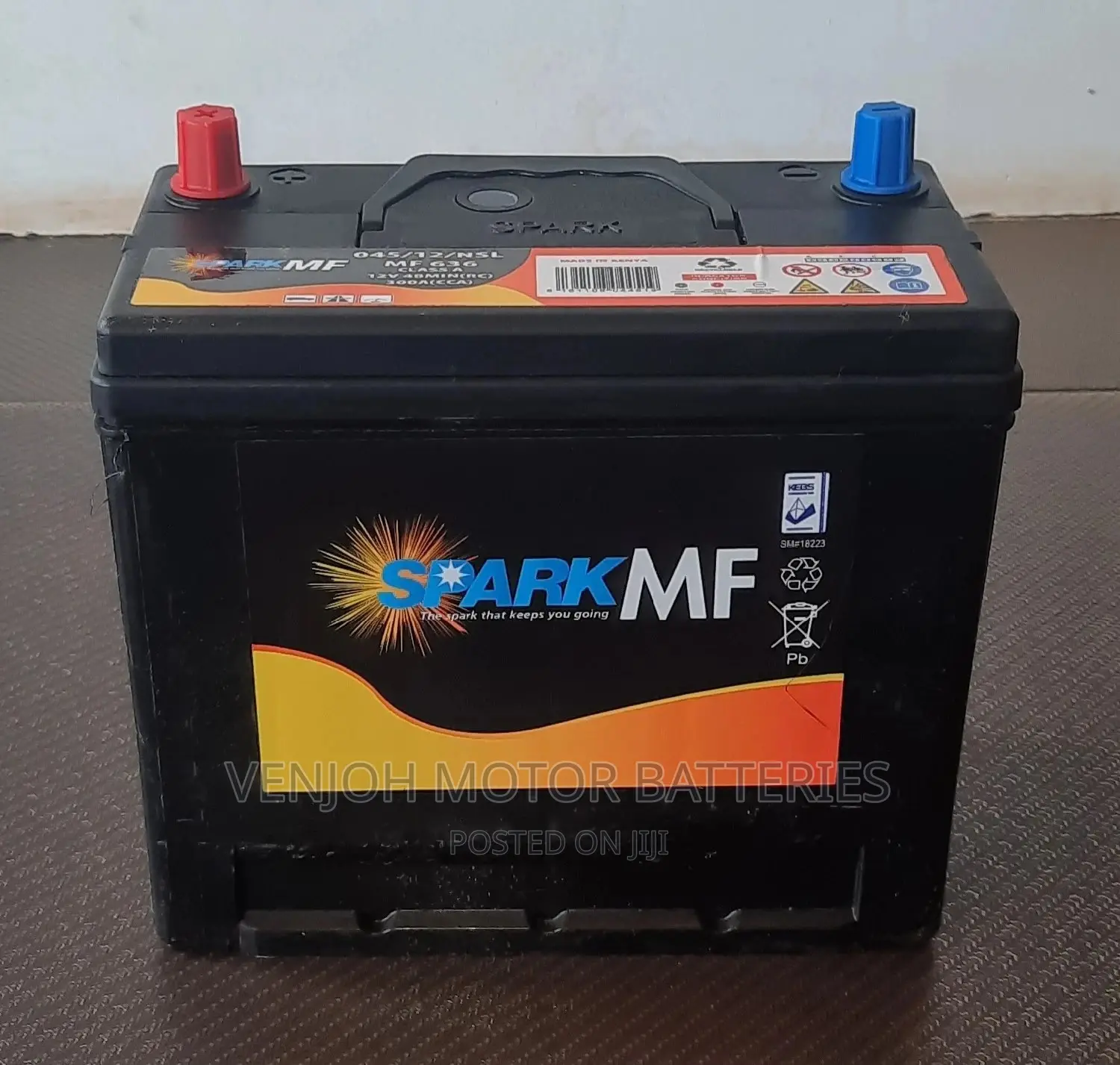 N60 Spark Maintainance Free Car Battery