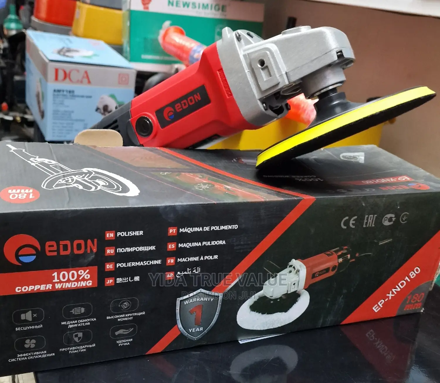 Electric Polishing Machine Edon 1800w
