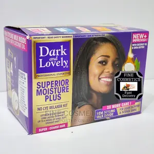 Softsheen Carson Dark And Lovely No-lye Relaxer Kit Super