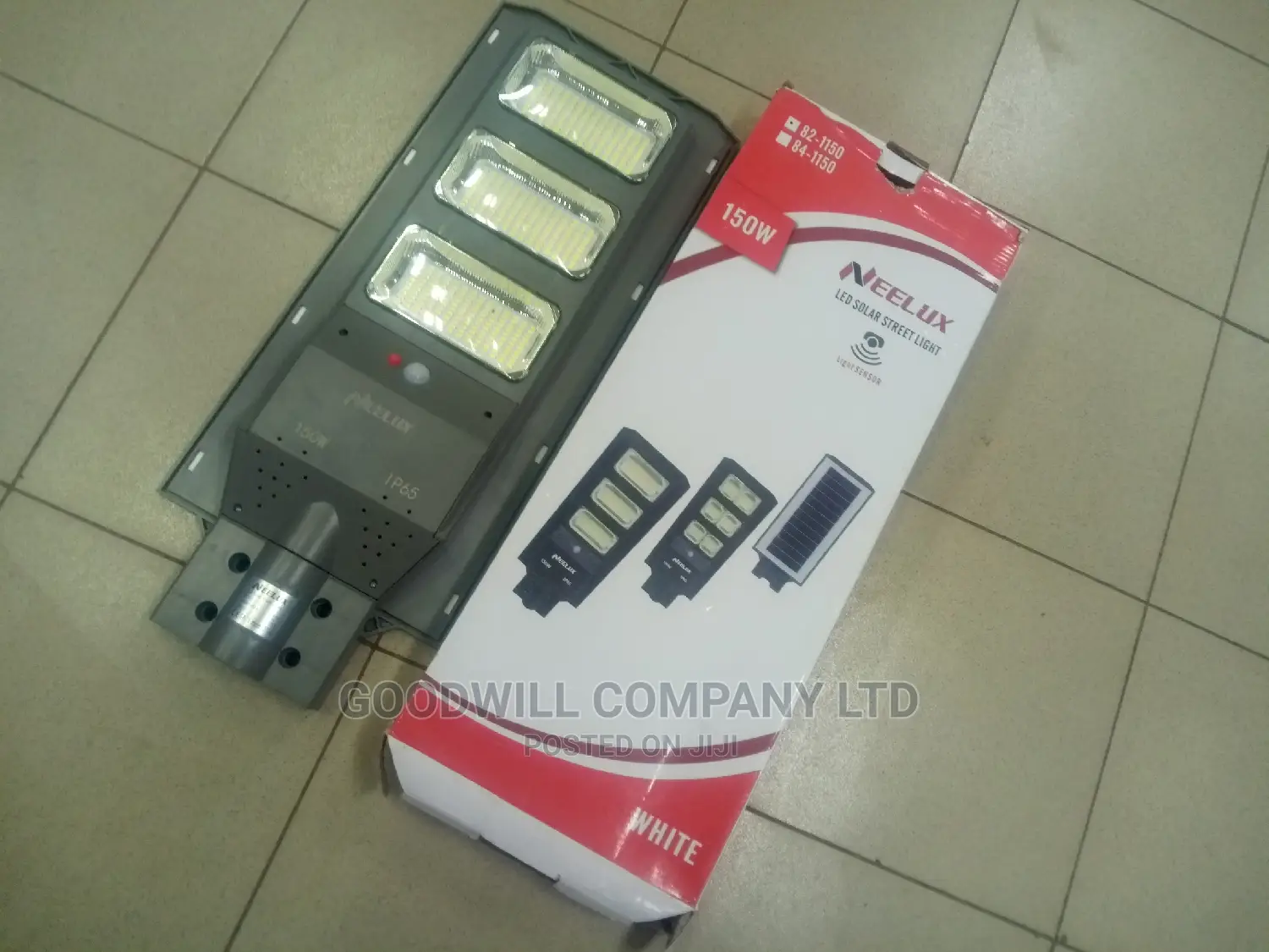 150w Neelux Solar Street Light 