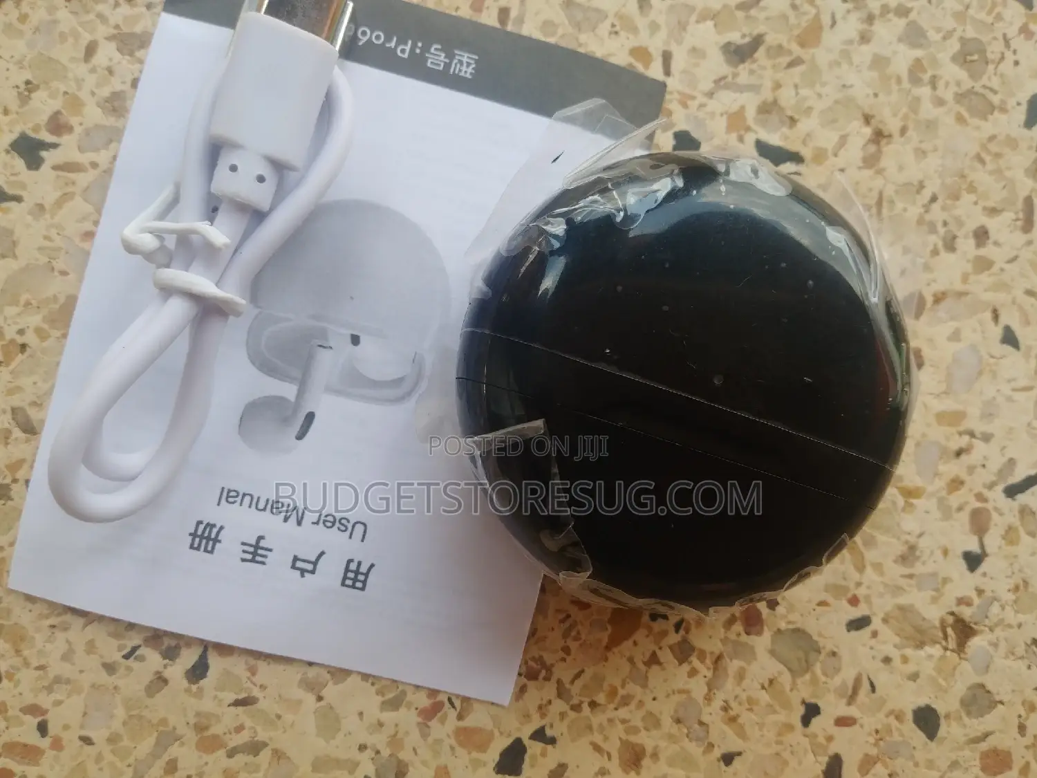 Airpro 6 Black Airpod Airbud