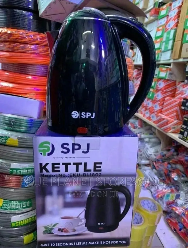 SPJ 1.8litres Electric Percolator/Kettle || EKU-BL1802