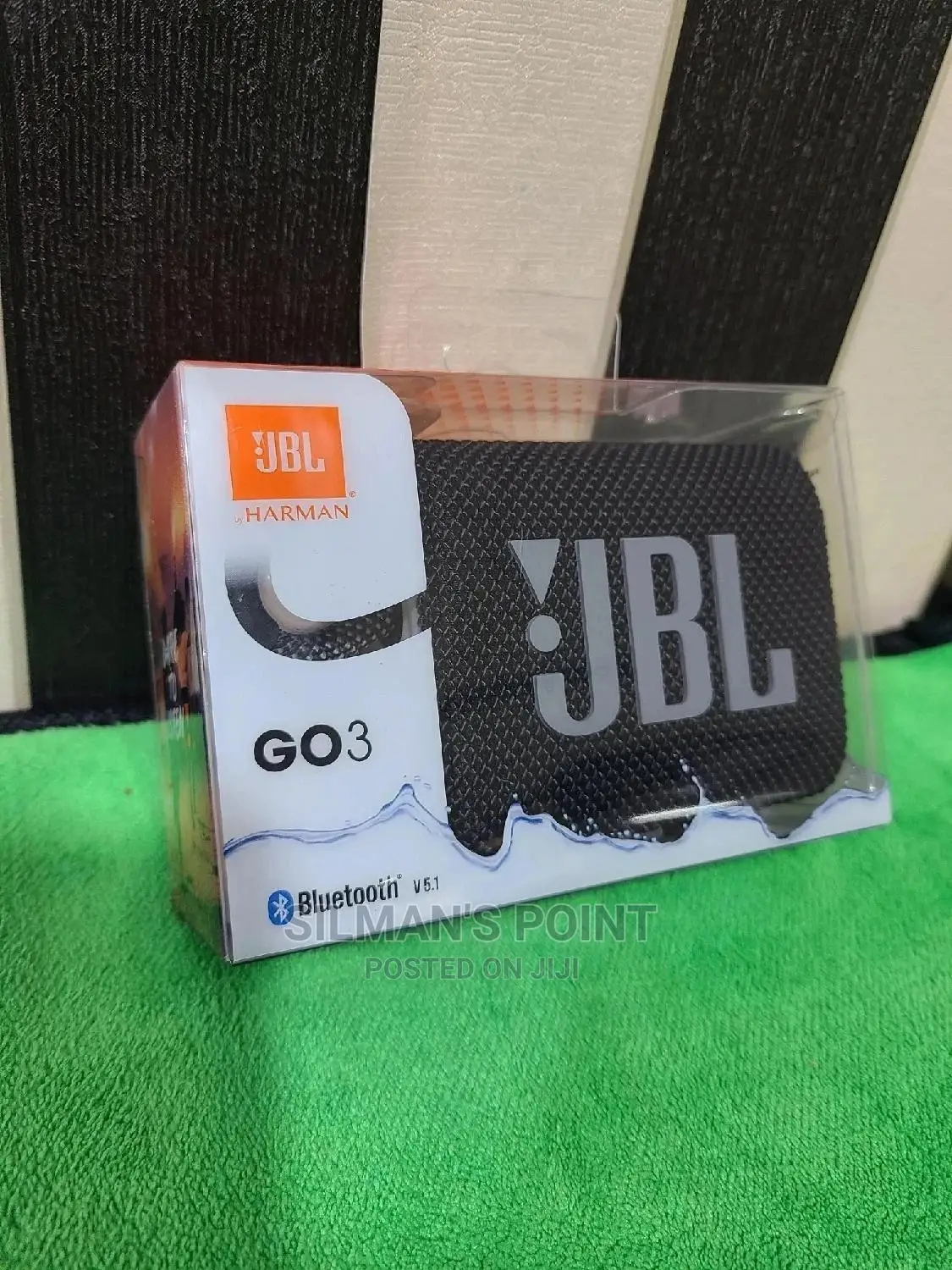 Jbl Go3 Black Portable Speaker