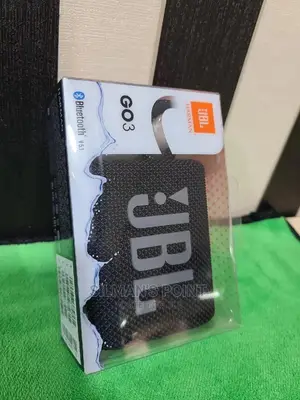 Jbl Go3 Black Portable Speaker