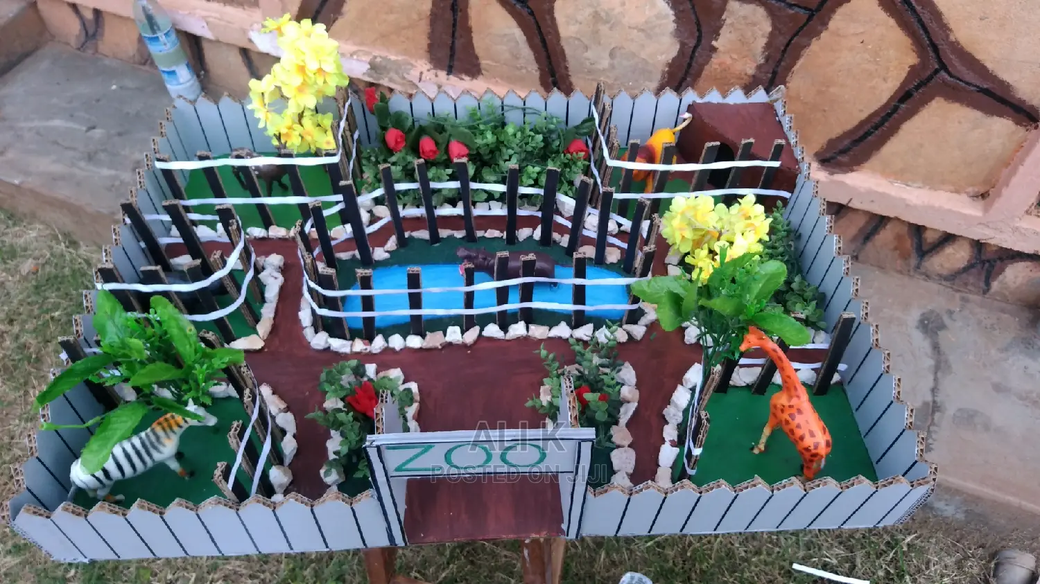 Cardboard Board Zoo